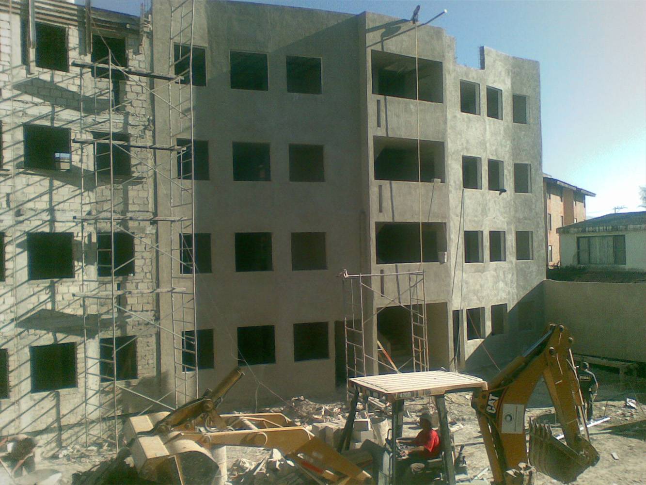 Construcción de Condominio Horizontal, Huentitan el Alto.