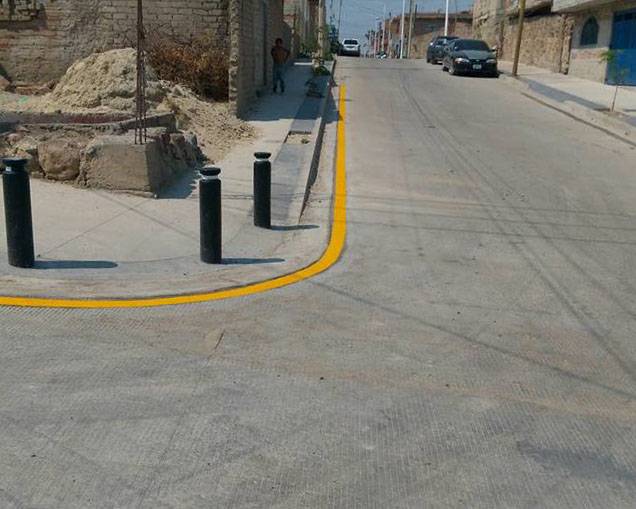 Pavimentación de la Calle Cholollán y Paseo de los Membrillos