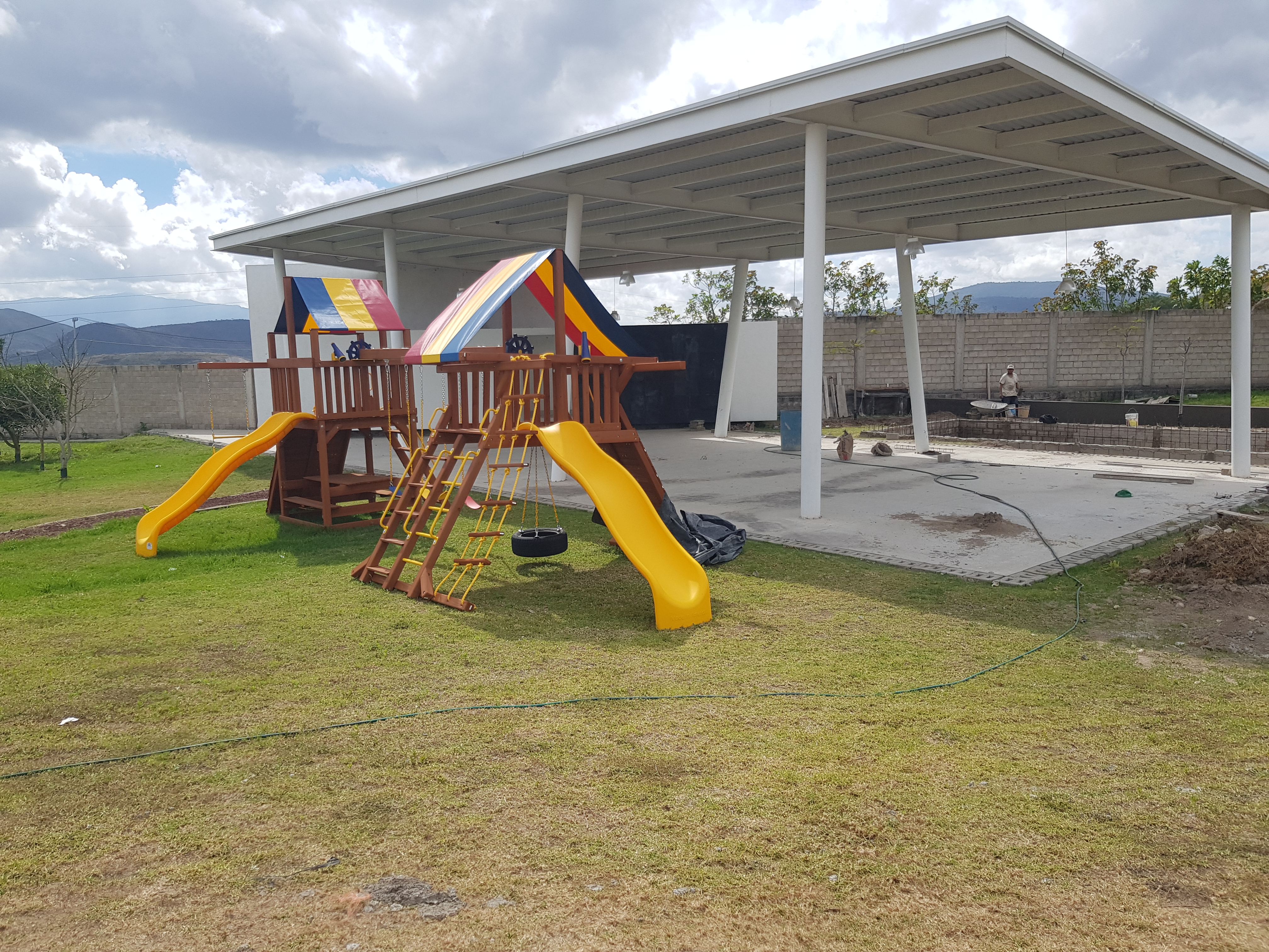 Construcción de Condominio Hábitat San Millán en Tlajomulco de Zúñiga, Jalisco.