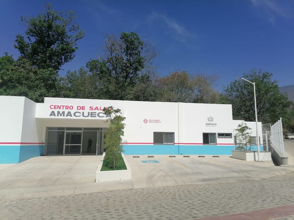 Construcción del Nuevo Centro de Salud ubicado en la cabecera municipal de Amacueca, Jalisco.